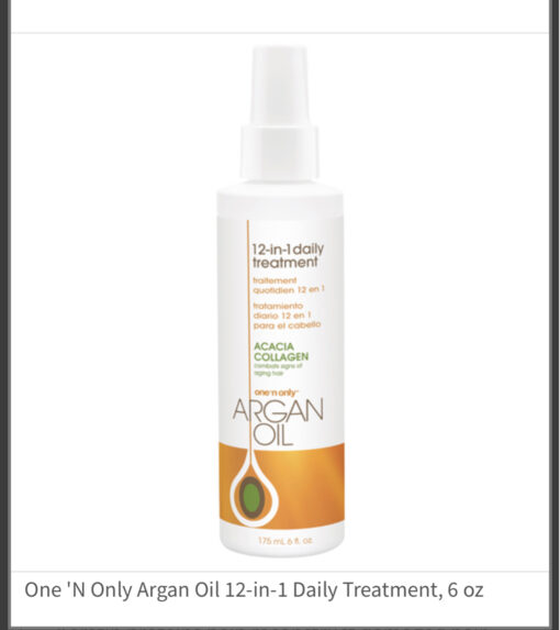 One n Only Argan Oil 12 in 1 Daily Treatment 6fl oz