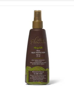 Silk Elements MegaSilk Olive Heat Protection Spray with silk 8fl oz
