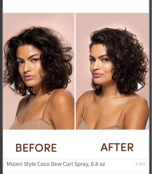 Mizani Style Shifter Society CoCo Dew Curl Spray 6.8oz - Image 3