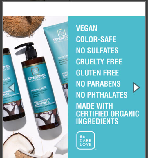 BCL Superfoods Coconut Moisture Therapy Conditioner 12fl oz - Image 4