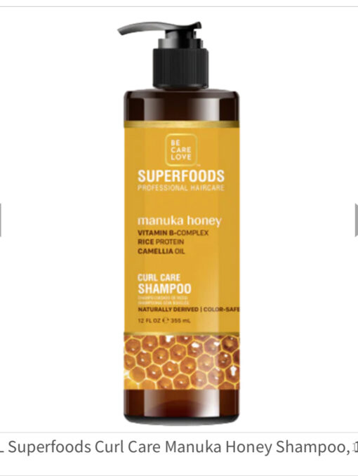 BCL Superfoods Curl Care Manuka Honey Shampoo 12oz