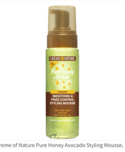 Creme Of Nature Pure Honey Avocado Styling Mousse 7 oz