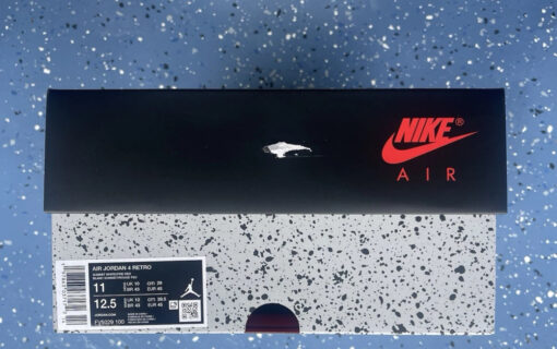 Air Jordan 4 Retro OG 2025 White Cement Size 11 - Image 8