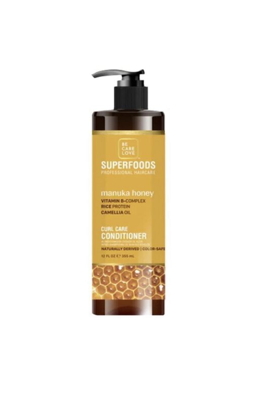 Be Care Love Superfoods Manuka Honey Curl Care Conditioner 12fl oz
