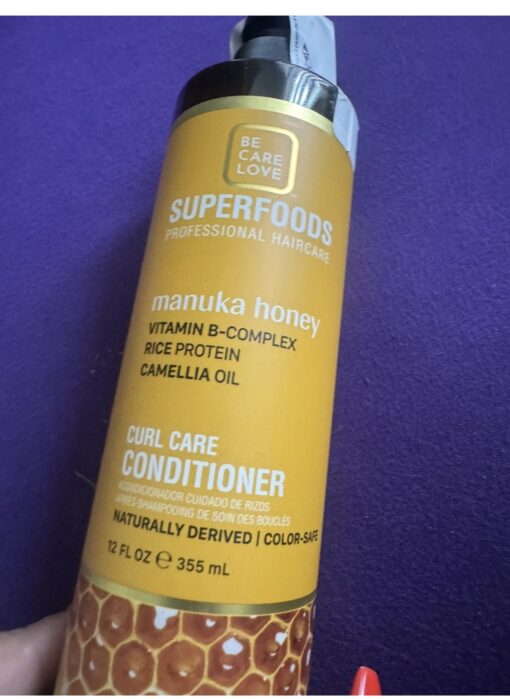 Be Care Love Superfoods Manuka Honey Curl Care Conditioner 12fl oz - Image 3